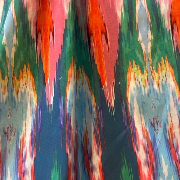 Athleta Martinique Ikat Dress faux wrap sundress - Picture 3 of 10